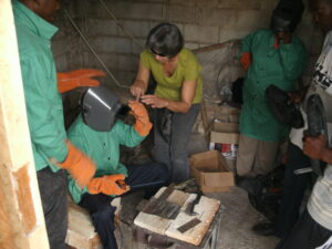 Gailyn Teaching Welding